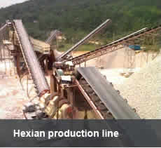 Hexian crushing production line