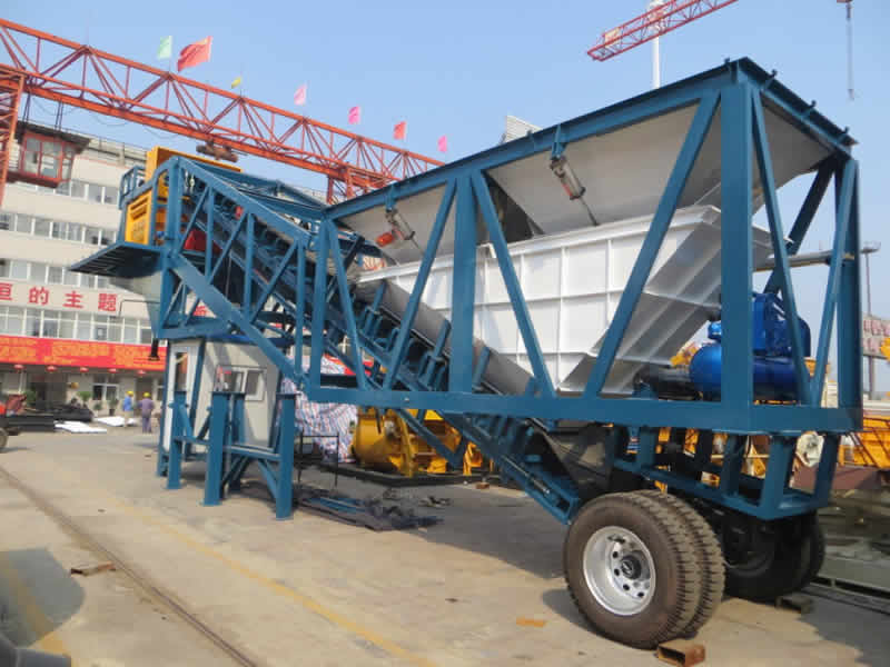 mobile concrete batching blant for sale