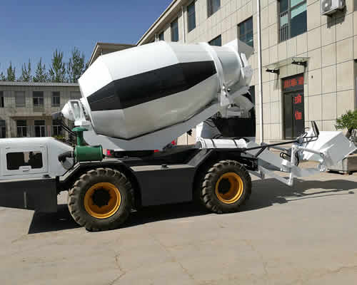 featured self-loading concrete mixer for sale